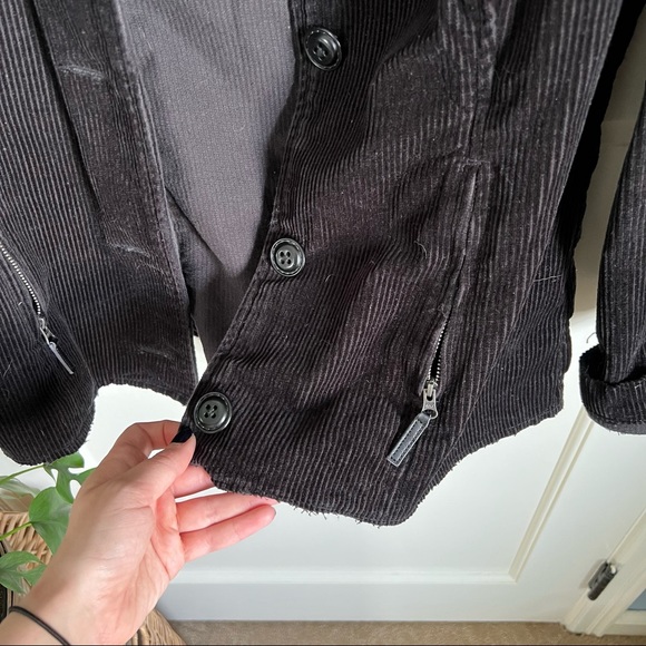 Black Corduroy Jacket - Picture 4 of 8